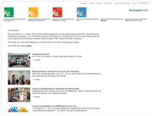 Tablet Screenshot of huckepack-ev.de